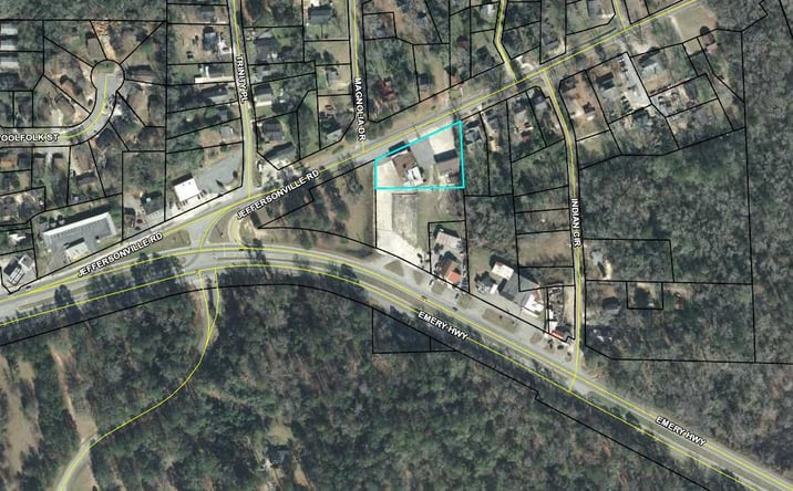 Pictures of Land property located at 1353 Jeffersonville Rd, Macon, GA 31217 for sales - image #1