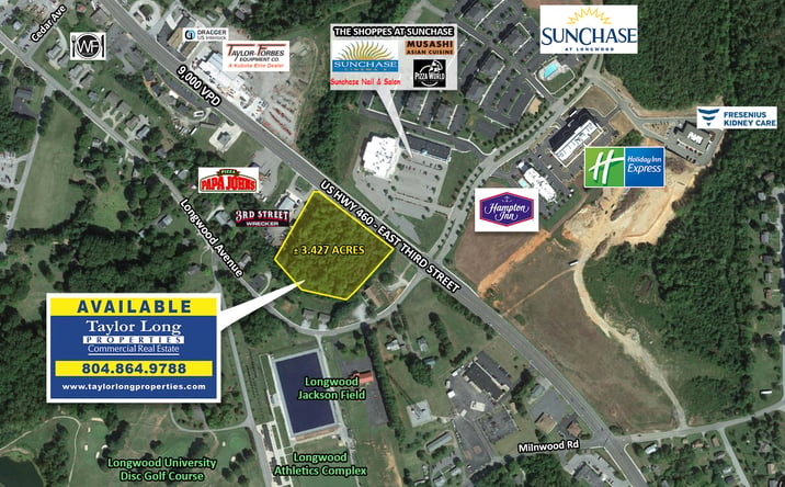 Pictures of Land property located at 1203 E 3rd St, Farmville, VA 23901 for sales - image #1