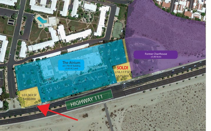 Pictures of Land property located at 69930 CA-111, Rancho Mirage, CA 92270 for sales - image #1