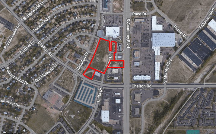Pictures of Land property located at 1875 S Chelton, Colorado Springs, CO 80916 for sales - image #1