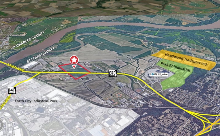 Pictures of Land property located at 13727 Missouri Bottom Rd, Bridgeton, MO 63044 for sales - image #1