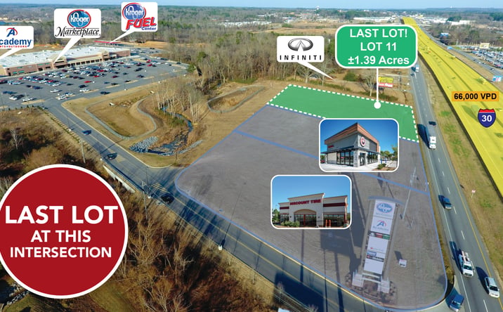 Pictures of Retail property located at I-30 and Alcoa Rd, Bryant, AR 72019 for sales - image #1