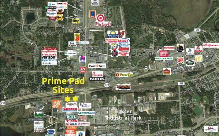 Pictures of Land property located at Minnesota 210, Baxter, MN 56425 for sales - image #1