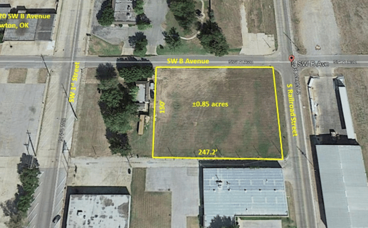 Pictures of Land property located at 2-20 SW B Avenue, Lawton, OK 73501 for sales - image #1