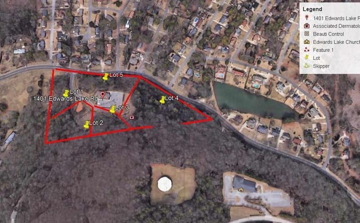 Pictures of Land property located at 1425 Edwards Lake Rd, Birmingham, AL 35235 for sales - image #1
