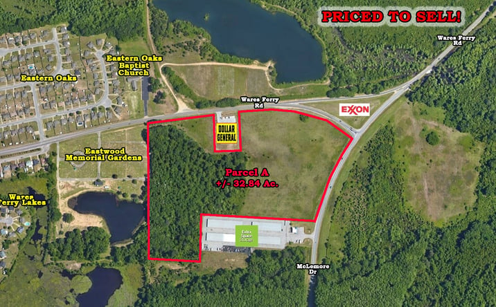 Pictures of Land property located at McLemore Dr & Wares Ferry Rd, Montgomery, AL 36117 for sales - image #1