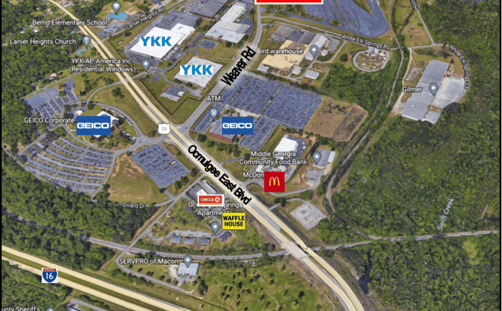 Pictures of Industrial, Land property located at 2923 Lanier Heights Rd, Macon, GA 31217 for sales - image #1