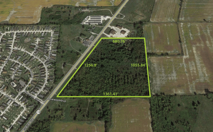Pictures of Land property located at Gratiot Vacant Land, Township of Lenox, MI 48048 for sales - image #1