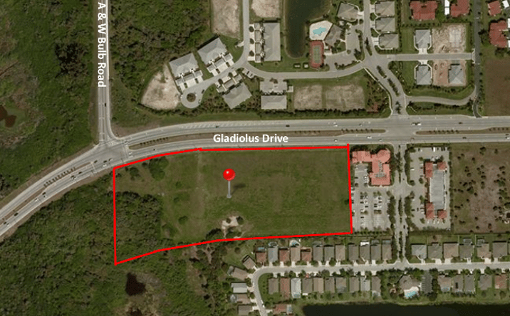 Pictures of Retail, Hospitality, Mixed Use, Land property located at 9901 Gladiolus Drive, Fort Myers, FL 33908 for sales - image #1