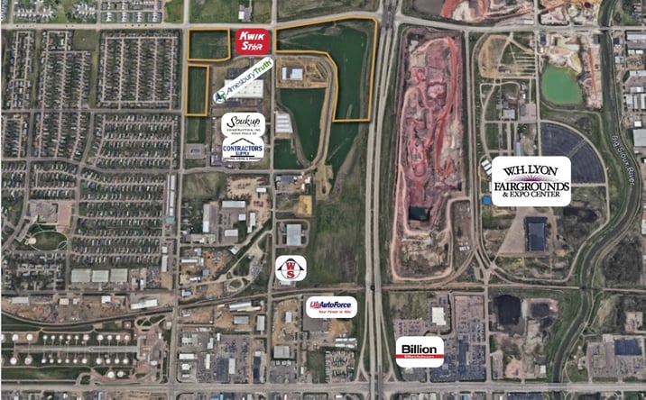 Pictures of Land property located at Madison Street & Ebenezer Avenue, Sioux Falls, SD 57107 for sales - image #1