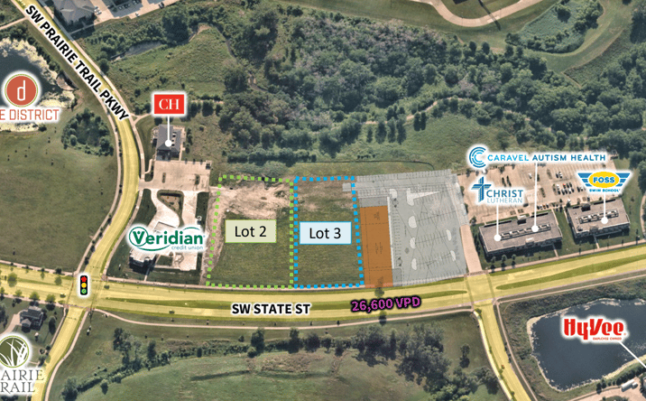 Pictures of Land property located at SW State Street & SW Prairie Trail Parkway, Ankeny, IA 50023 for sales - image #1