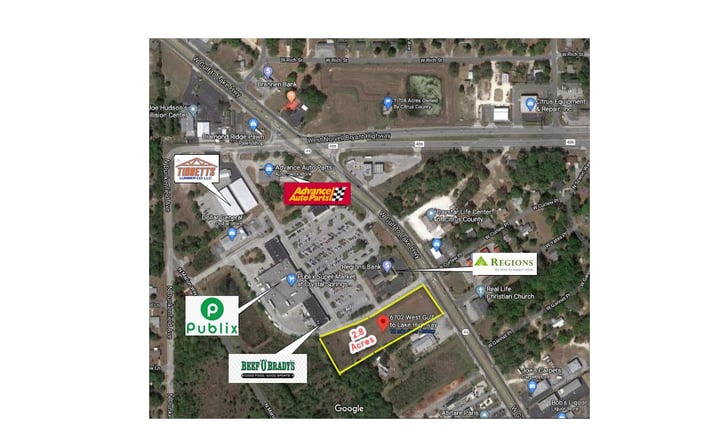 Pictures of Land property located at 6702 W Gulf to Lake Hwy, Crystal River, FL 34429 for sales - image #1