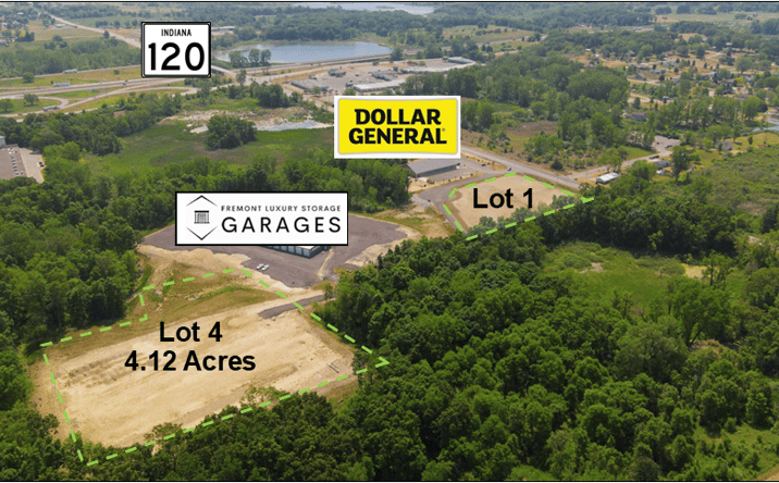 Pictures of Land property located at 120 North St, Fremont, IN 46737 for sales - image #1