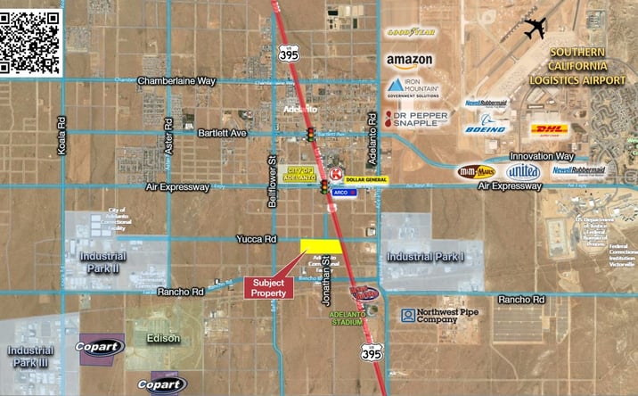Pictures of Land property located at Hwy 395, Adelanto, CA 92301 for sales - image #1