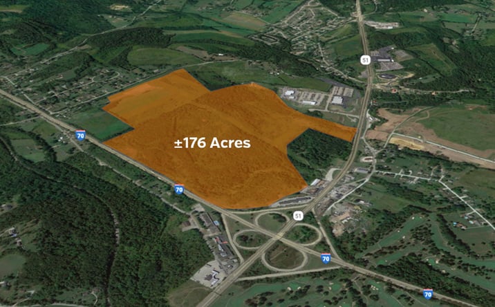 Pictures of Land property located at I-70 and Route 51, Rostraver, PA 15012 for sales - image #1