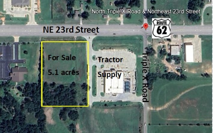 Pictures of Land property located at 16900 NE 23rd St, Choctaw, OK 73020 for sales - image #1