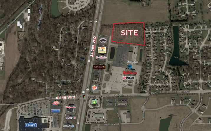 Pictures of Land property located at State Road 67 & Town Center, Mooresville, IN 46158 for sales - image #1