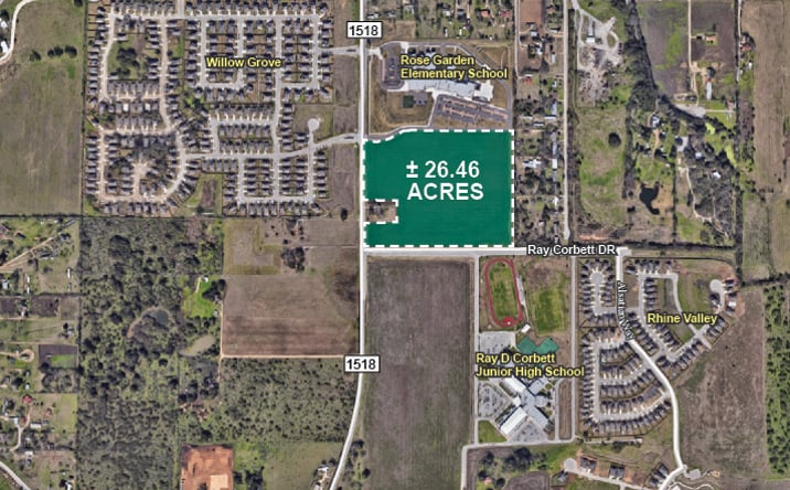 Pictures of Land property located at FM 1518 & Ray Corbett DR, Schertz, TX 78154 for sales - image #1