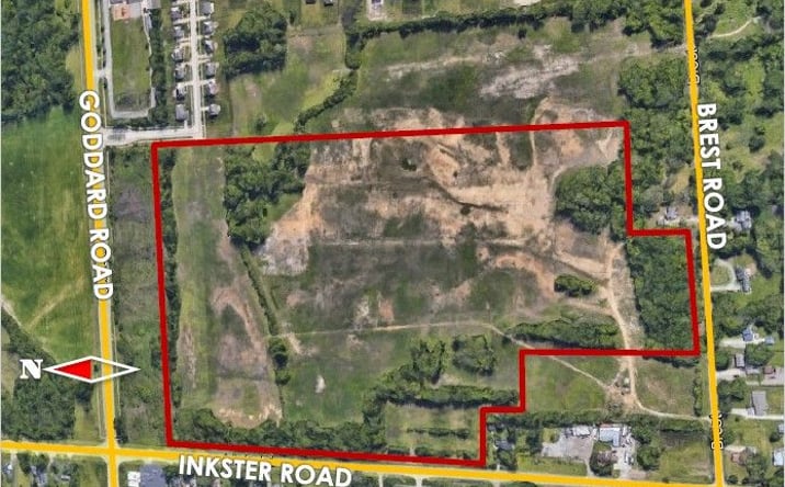 Pictures of Land, Mobile Home Park property located at Sibley and Beech Daly Roads, Brownstown Township, MI 48174 for sales - image #1