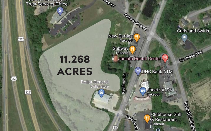 Pictures of Land property located at Rt. 322 & Rt. 35 at Kauffman Lane, Mifflintown, PA 17059 for sales - image #1