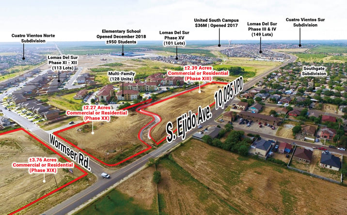 Pictures of Land property located at XXX S. Ejido Ave., Laredo, TX 78046 for sales - image #1