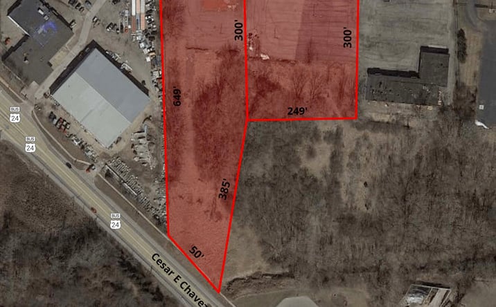 Pictures of Land property located at 585 & 673 W Kennett Road, Pontiac, MI 48340 for sales - image #1