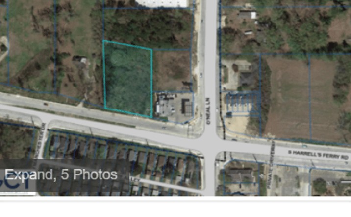 Pictures of Land property located at 15975 S Harrells Ferry Rd, Baton Rouge, LA 70816 for sales - image #1