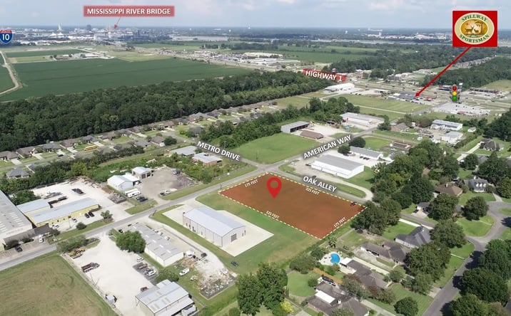 Pictures of Land property located at 2233 American Way, Port Allen, LA 70767 for sales - image #1