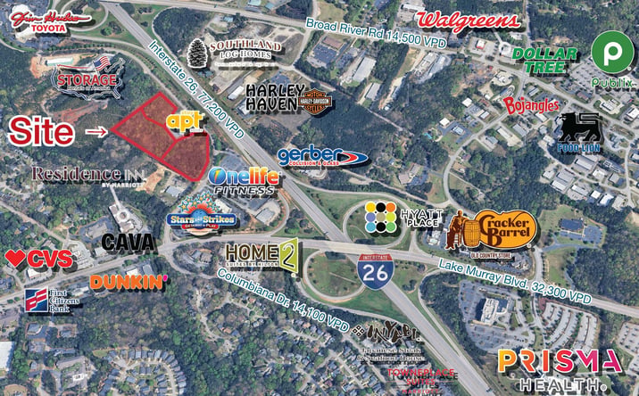 Pictures of Land property located at Columbiana Dr, Irmo, SC 29063 for sales - image #1