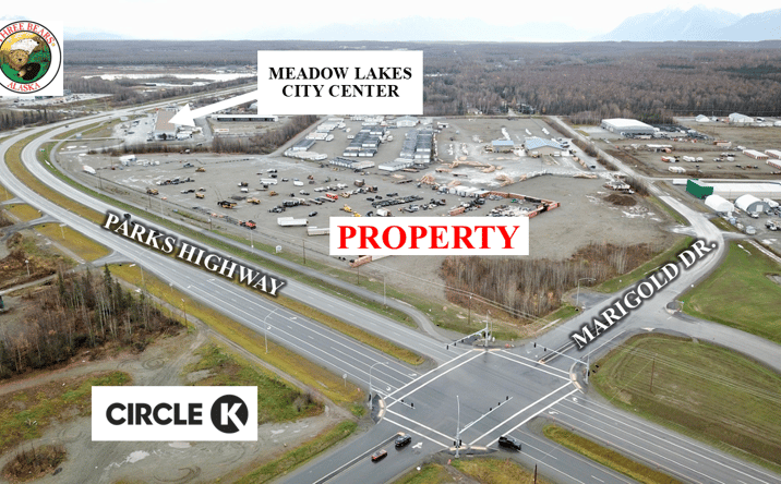 Pictures of Land property located at 7570 W Parks Highway, Wasilla, AK 99623 for sales - image #1