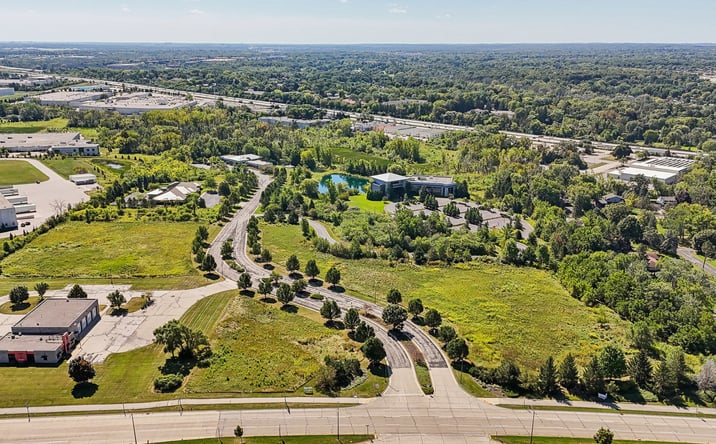 Pictures of Office, Land property located at SWC Executive Pkwy. & Main St., Menomonee Falls, WI 53051 for sales - image #1