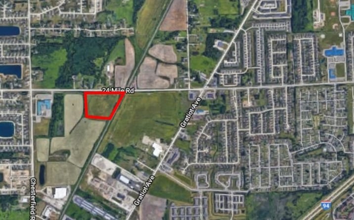 Pictures of Industrial property located at 24 Mile and Gratiot, Chesterfield Township, MI 48051 for sales - image #1