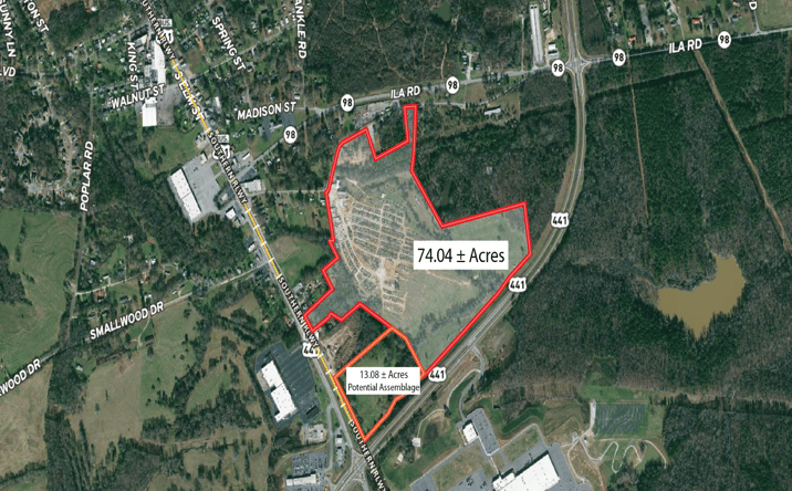 Pictures of Land property located at 200 Harris St, Commerce, GA 30529 for sales - image #1