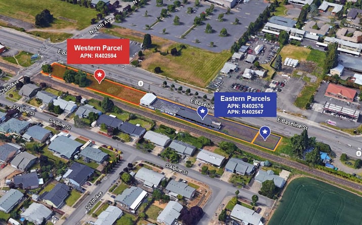 Pictures of Land, Retail property located at 2761 Baseline Street, Cornelius, OR 97113 for sales - image #1