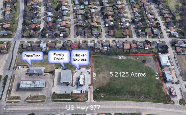 Pictures of Land property located at 5500 Denton Hwy, Haltom City, TX 76148 for sales - image #1