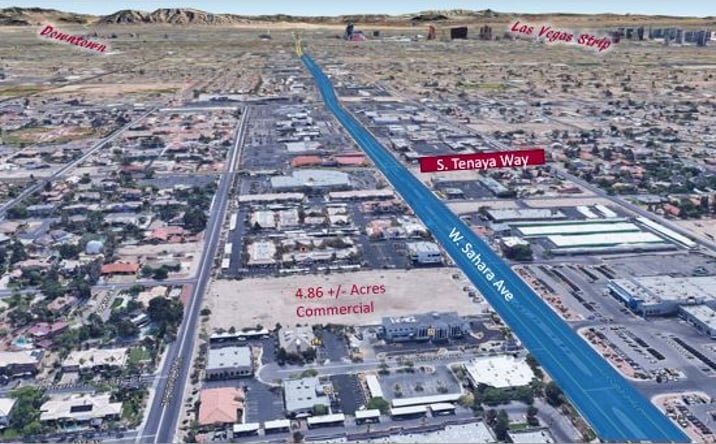 Pictures of Land property located at Sahara and Buffalo, Las Vegas, NV 89117 for sales - image #1