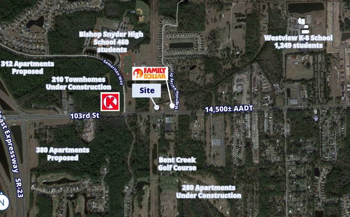 Pictures of Land property located at 103rd St. & Magnolia Valley Dr, Jacksonville, FL 32210 for sales - image #1