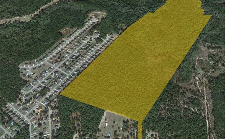 Pictures of Land property located at 1349 Brown Rd, Hephzibah, GA 30815 for sales - image #1