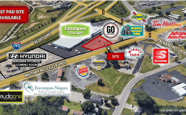 Pictures of Land, Retail, Special Purpose property located at 2700 Military Rd, Niagara Falls, NY 14304 for sales - image #1