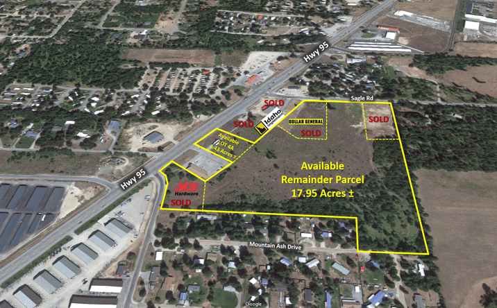 Pictures of Land property located at 0 Hwy 95 & Sagle Rd, Sagle, ID 83860 for sales - image #1