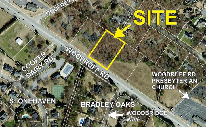 Pictures of Land property located at 2507 Woodruff Rd, Simpsonville, SC 29681 for sales - image #1