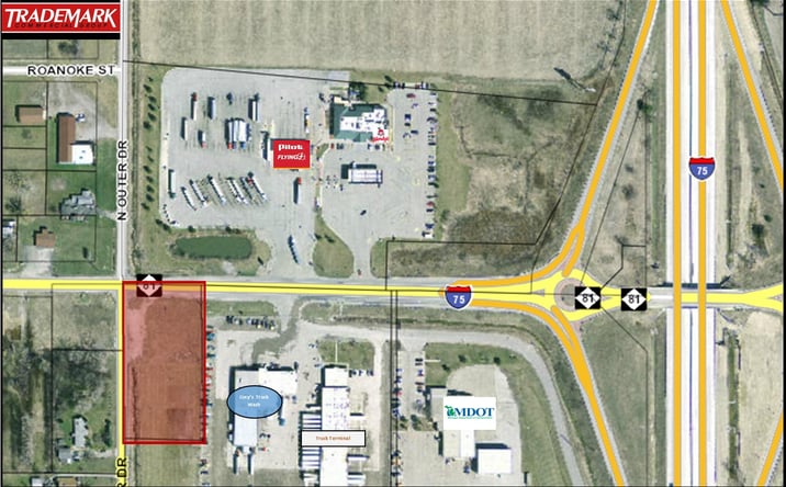 Pictures of Land property located at 3410 E Washington Rd, Saginaw, MI 48601 for sales - image #1