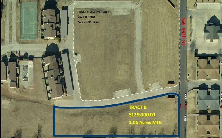 Pictures of Land property located at 6900 W Gore Blvd., Tract B, Lawton, OK 73505 for sales - image #1