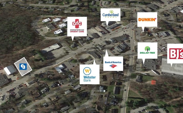 Pictures of Land property located at 1113 & 1117 East Main Street, Torrington, CT 06790 for sales - image #1