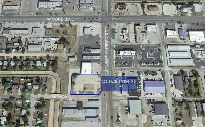 Pictures of Land property located at 111 SW Sheridan Rd, Lawton, OK 73505 for sales - image #1