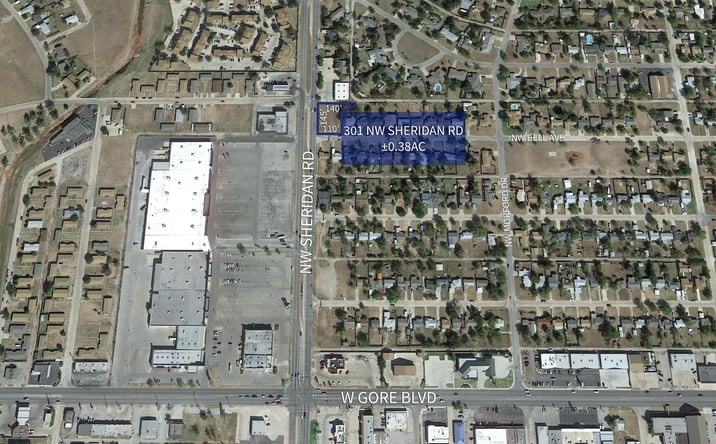 Pictures of Land property located at 301 NW Sheridan Rd, Lawton, OK 73501 for sales - image #1