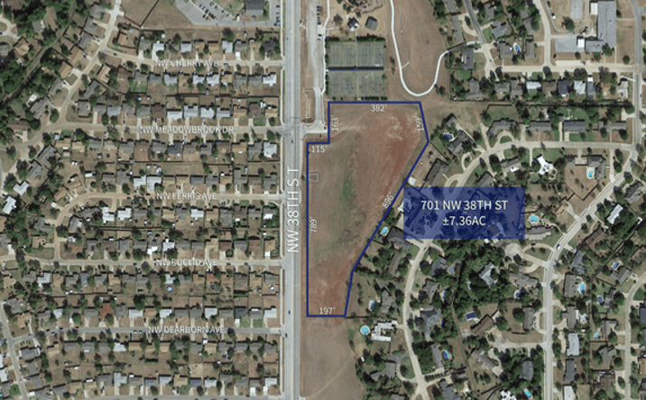 Pictures of Land property located at 701 NW 38th St, Lawton, OK 73505 for sales - image #1