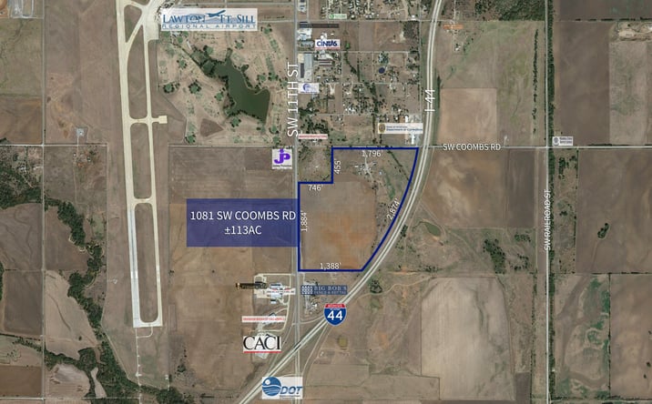 Pictures of Land property located at 1081 SW Coombs Rd, Lawton, OK 73501 for sales - image #1