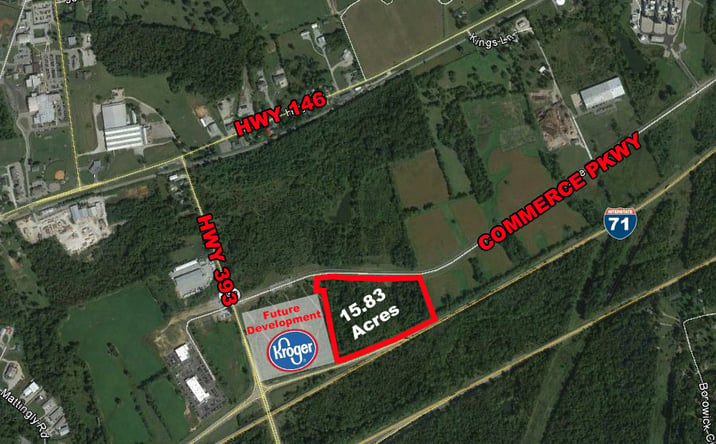 Pictures of Land property located at Hwy 393 & I-71, Buckner, KY 40010 for sales - image #1