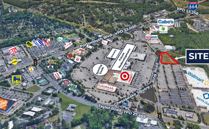 Pictures of Land property located at 2448 Chesapeake Square Ring Road, Chesapeake, VA 23321 for sales - image #1